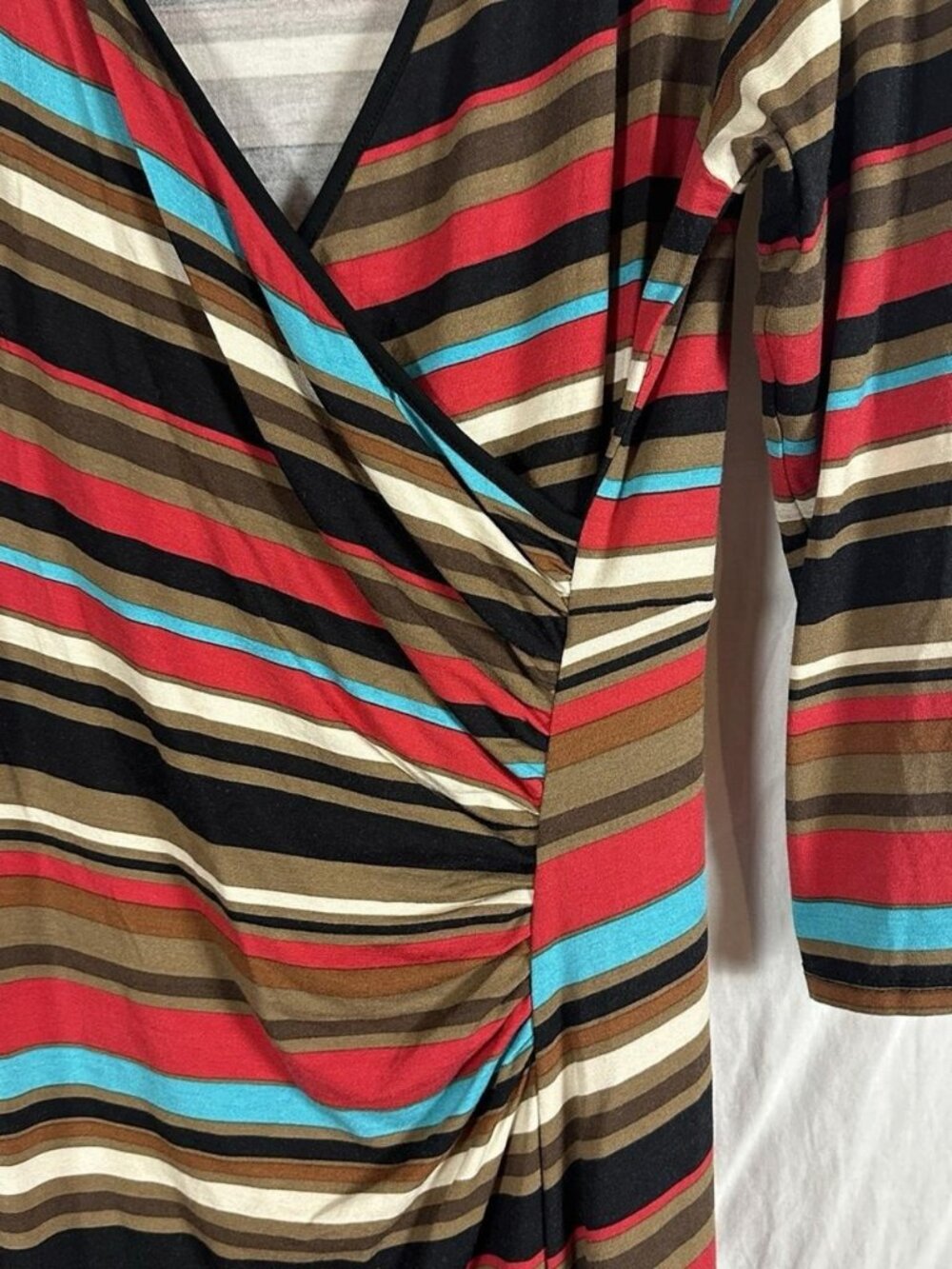 Weekend Faux Wrap Dress